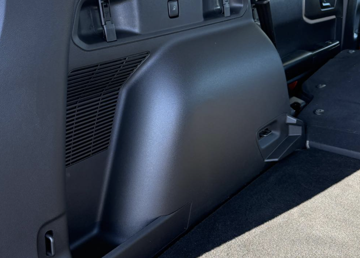 Interior restored after repair