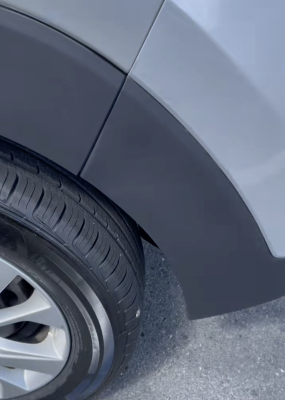 Paint scratch repaired