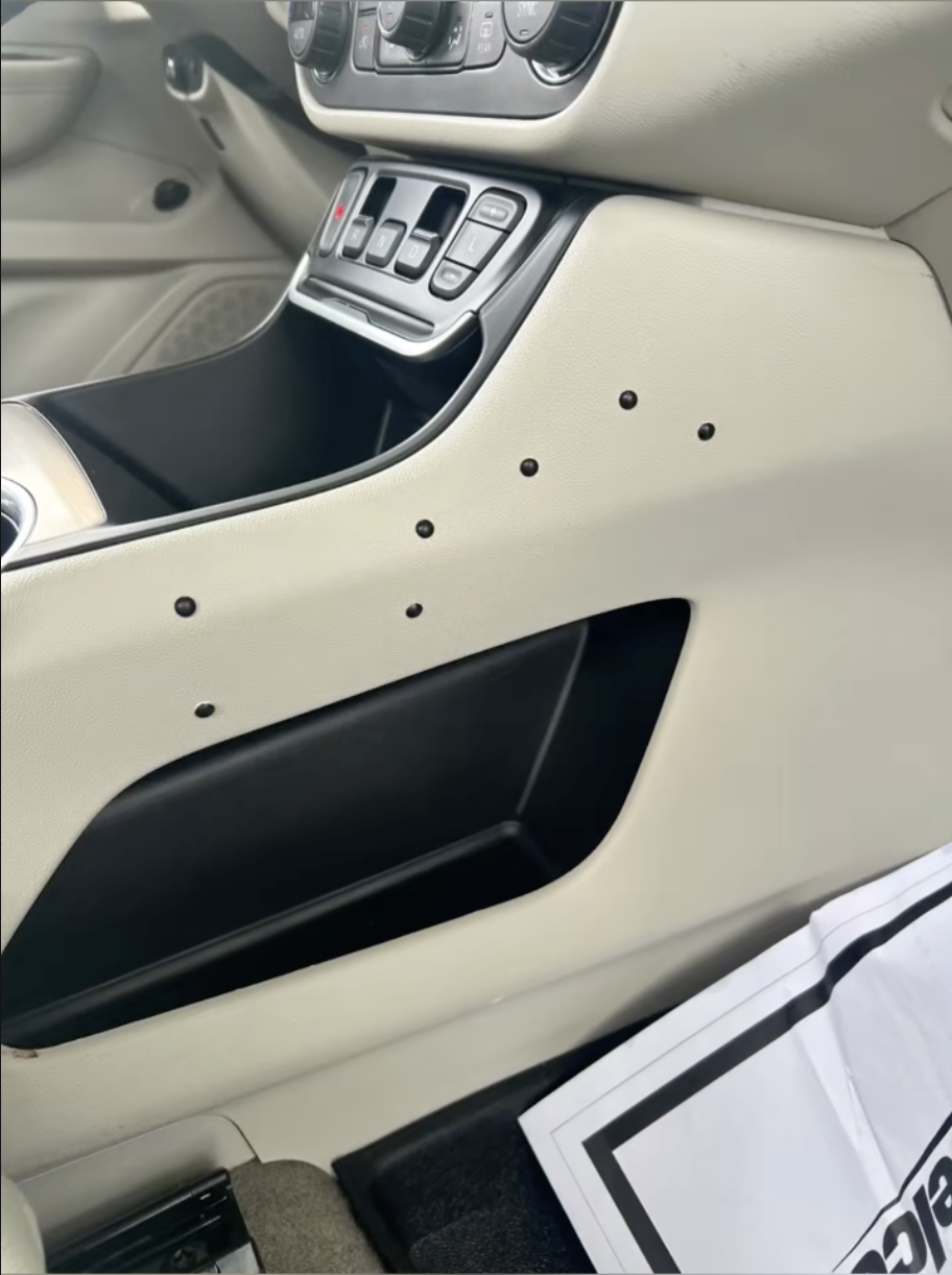 Fender damage before repair