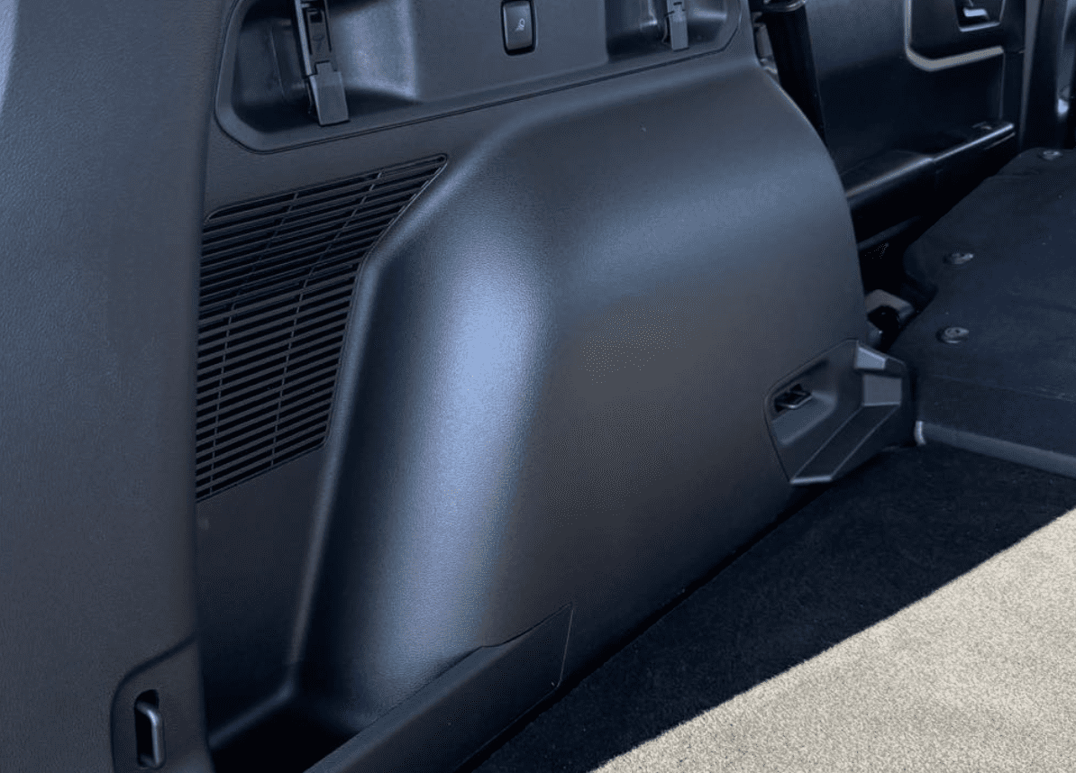 Interior dashboard restored on-site by mobile technician