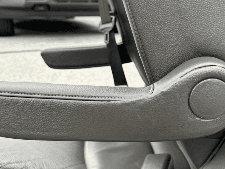 Restored seat panel for rental fleet service