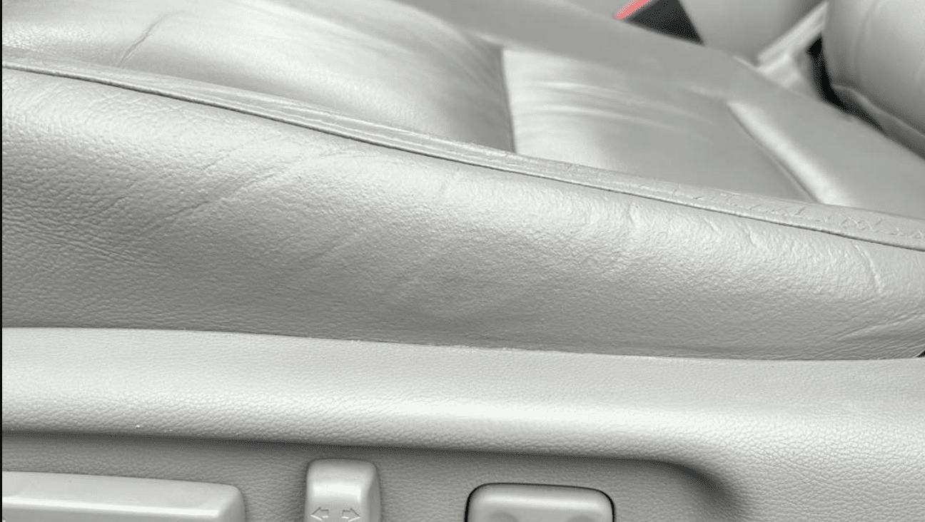 Restored center console by dealership mobile repair service