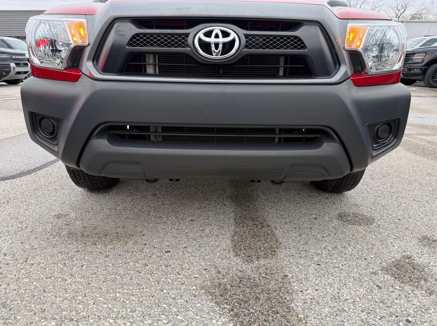 Detailing done for toyota tacoma