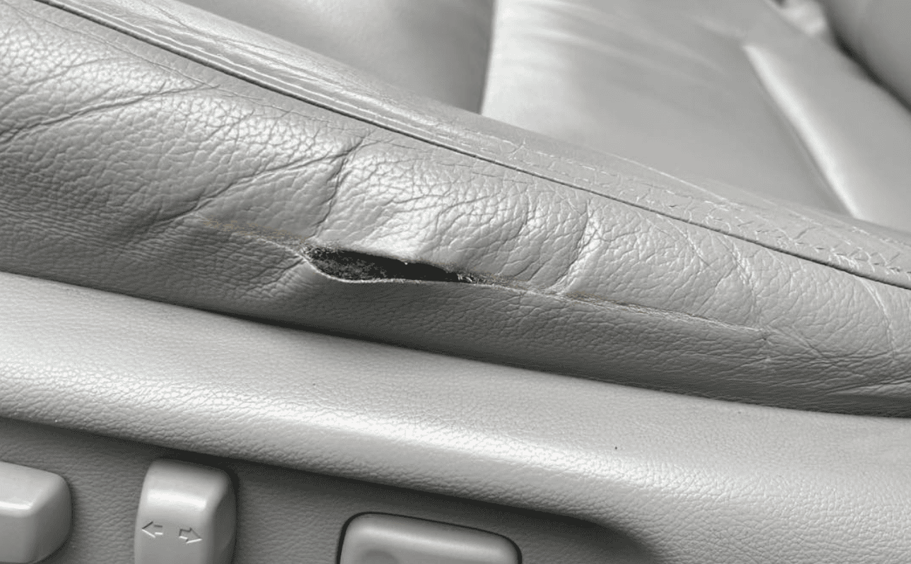 Vehicle cosmetic damage before repair in Lancaster PA